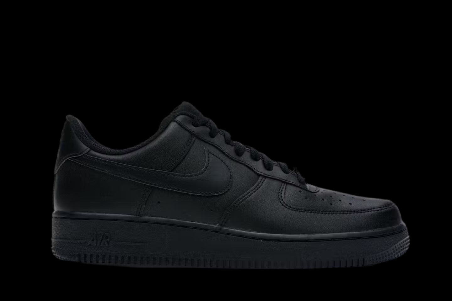 Nike air force 1 black"